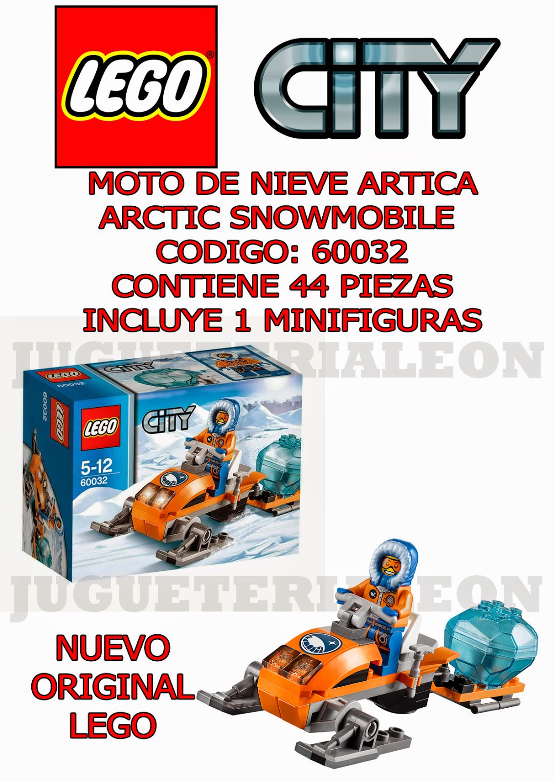 lego moto de nieve