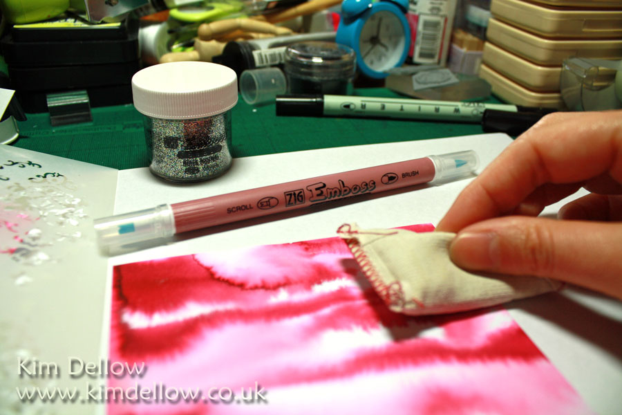 How To Use ZIG Emboss Pens With Masks Kim Dellow
