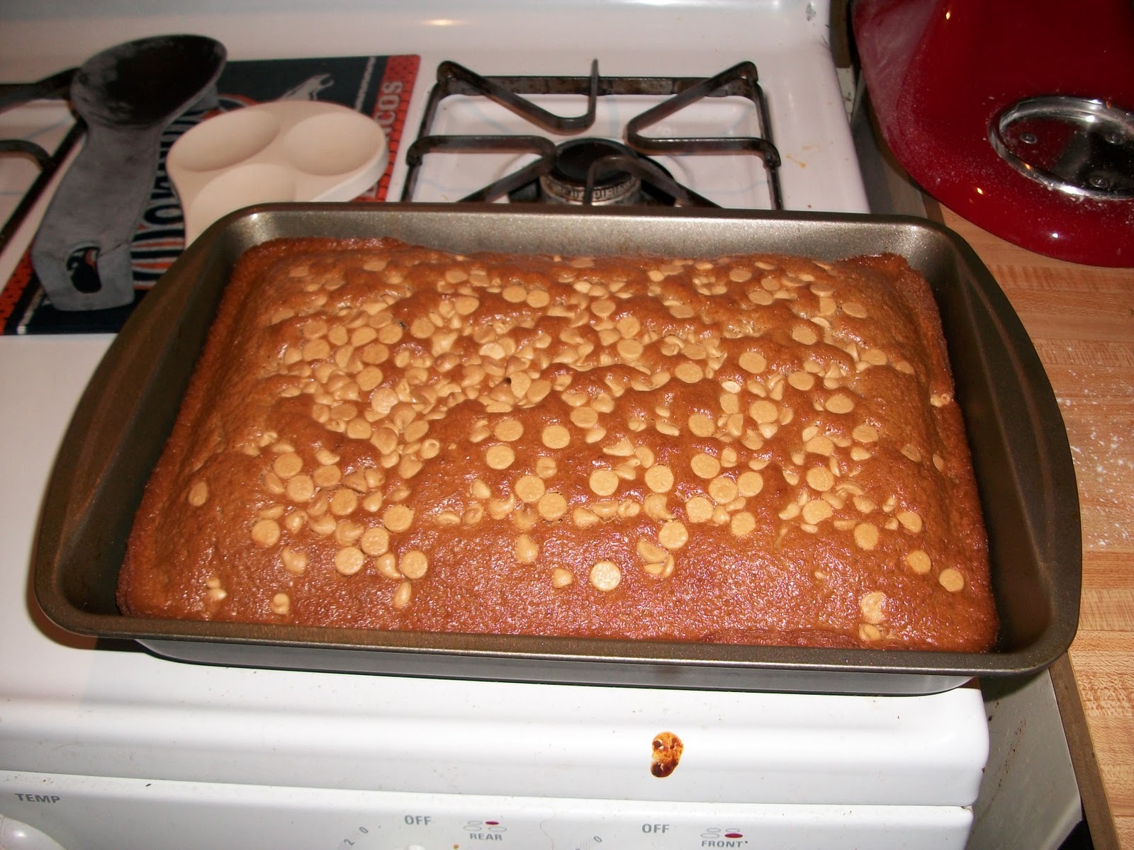 Baking Is Good For The Soul Oatmeal Peanut Butter Chip Cake