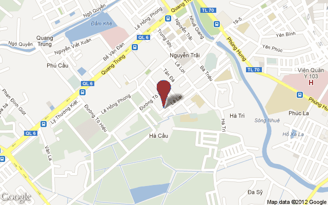 Vị trí Xuân Mai Tower staticmap Xuân Mai Tower