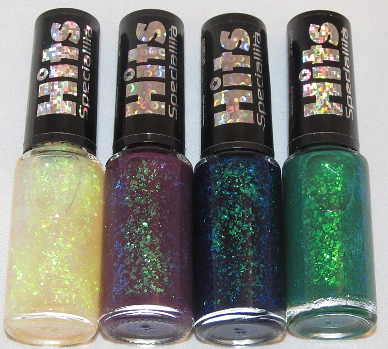 I wanted these flakies from Speciallita They look like dupes for NfuOh 