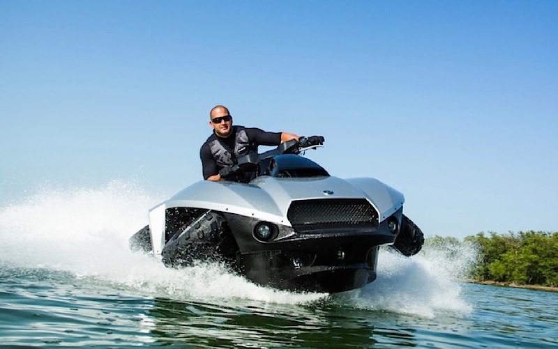 nevertheless Gibbs Quadski Amphibious ATV quad bike