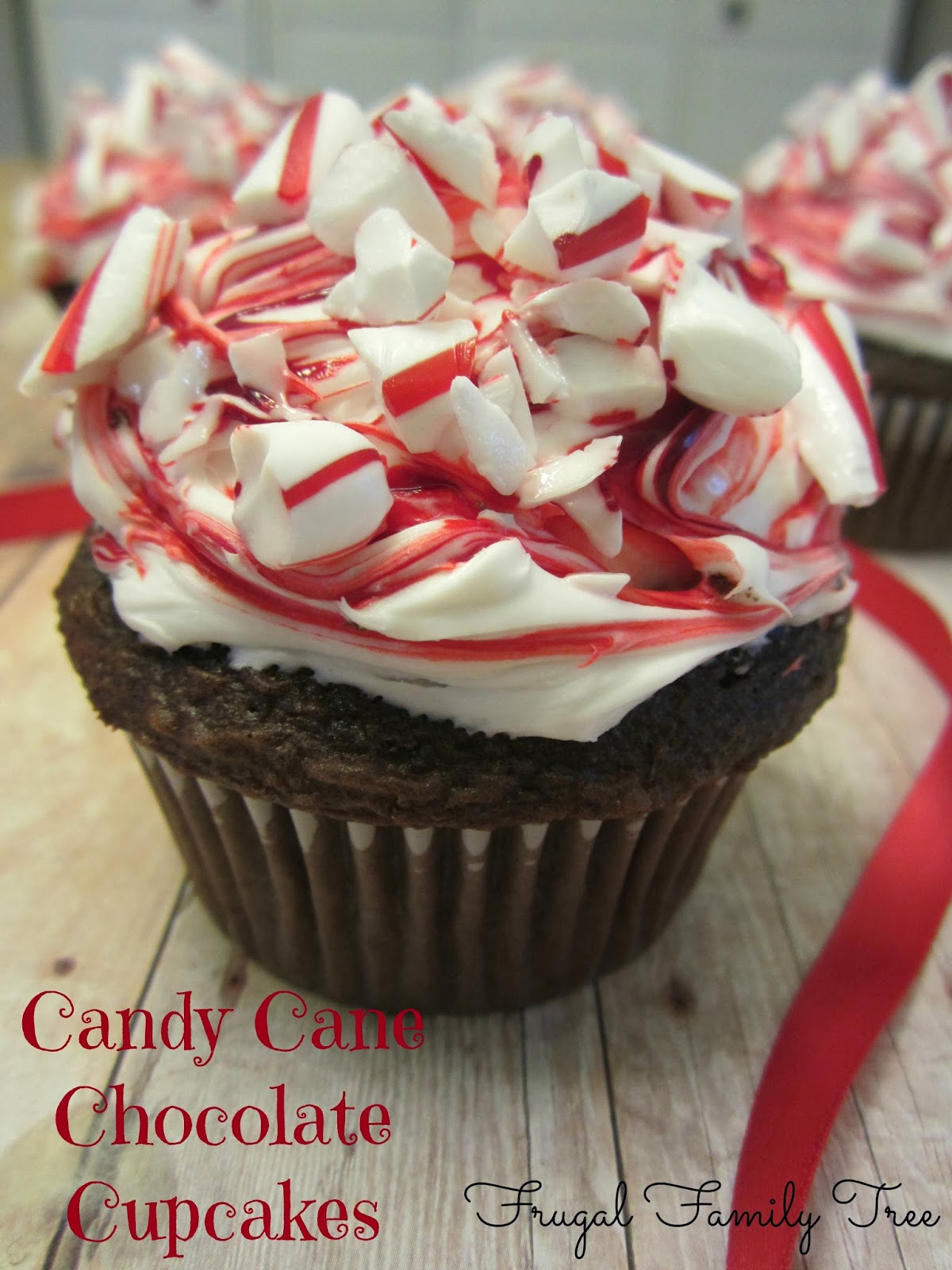Baking Candy Cane Chocolate Cupcakes With Land O' Lakes Butter 