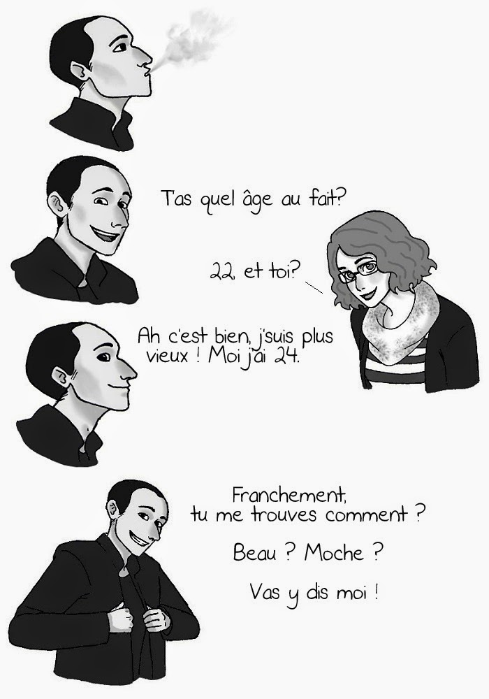 des fois tu rencontres des personnes