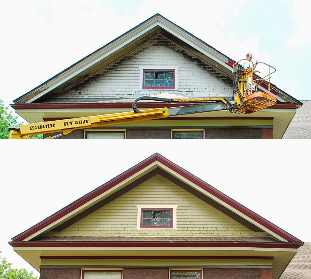 Stand and Deliver Exterior painting photos before & after