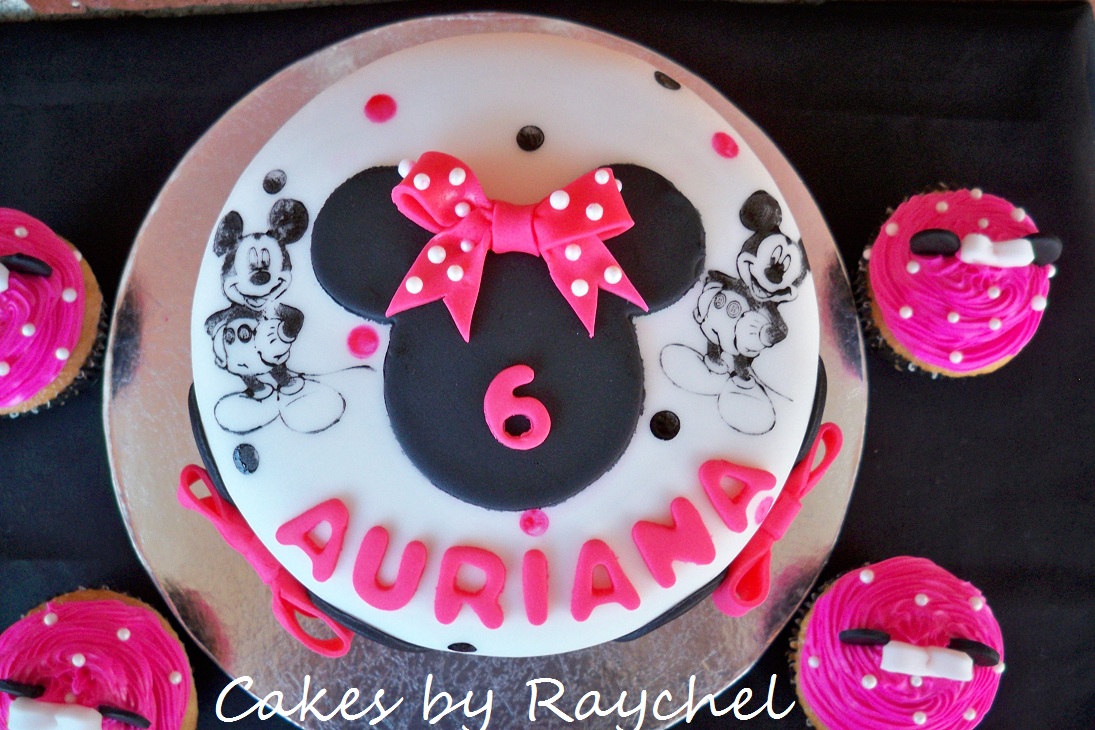 How To Make Minnie Mouse Cake Tutorial