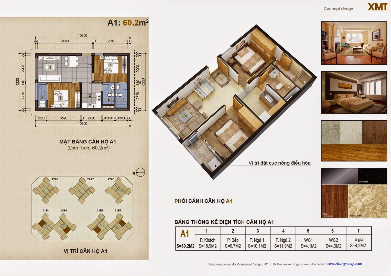 căn 60,2m2, Chung cư Thành Phố Giao Lưu Green Stars