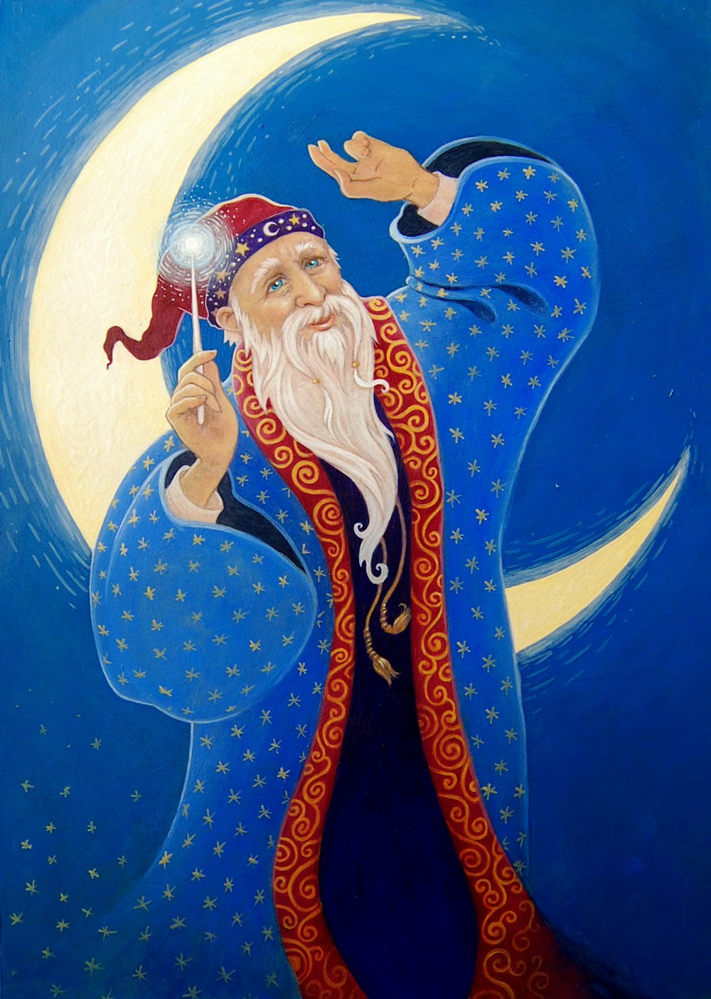 SOMETHING ARTSY Wizard Painting