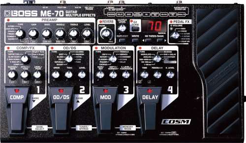 Boss ME-70 Guitar Multi-Effects Pedal