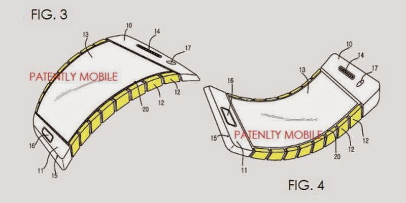 Samsung Rancang Ponsel Berlayar Fleksibel? Samsung Rancang Ponsel Berlayar Fleksibel?