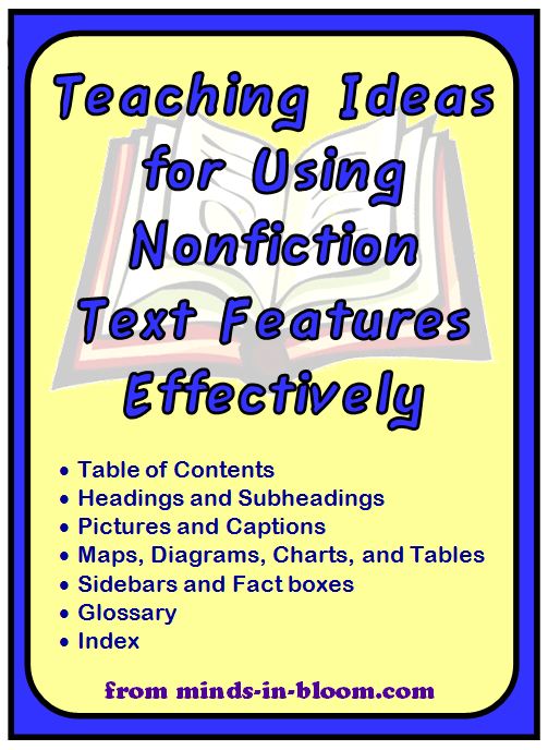 Nonfiction Text Features - Free Teaching.