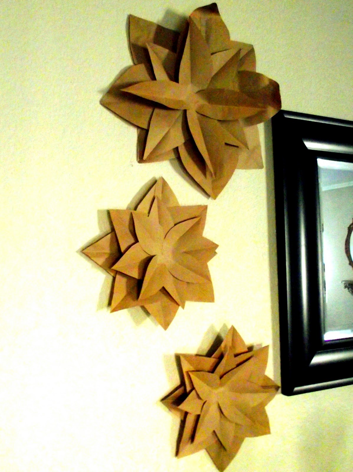 This Little Home of Mine Brown Paper Bag Flowers