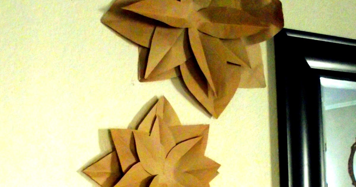 This Little Home of Mine Brown Paper Bag Flowers