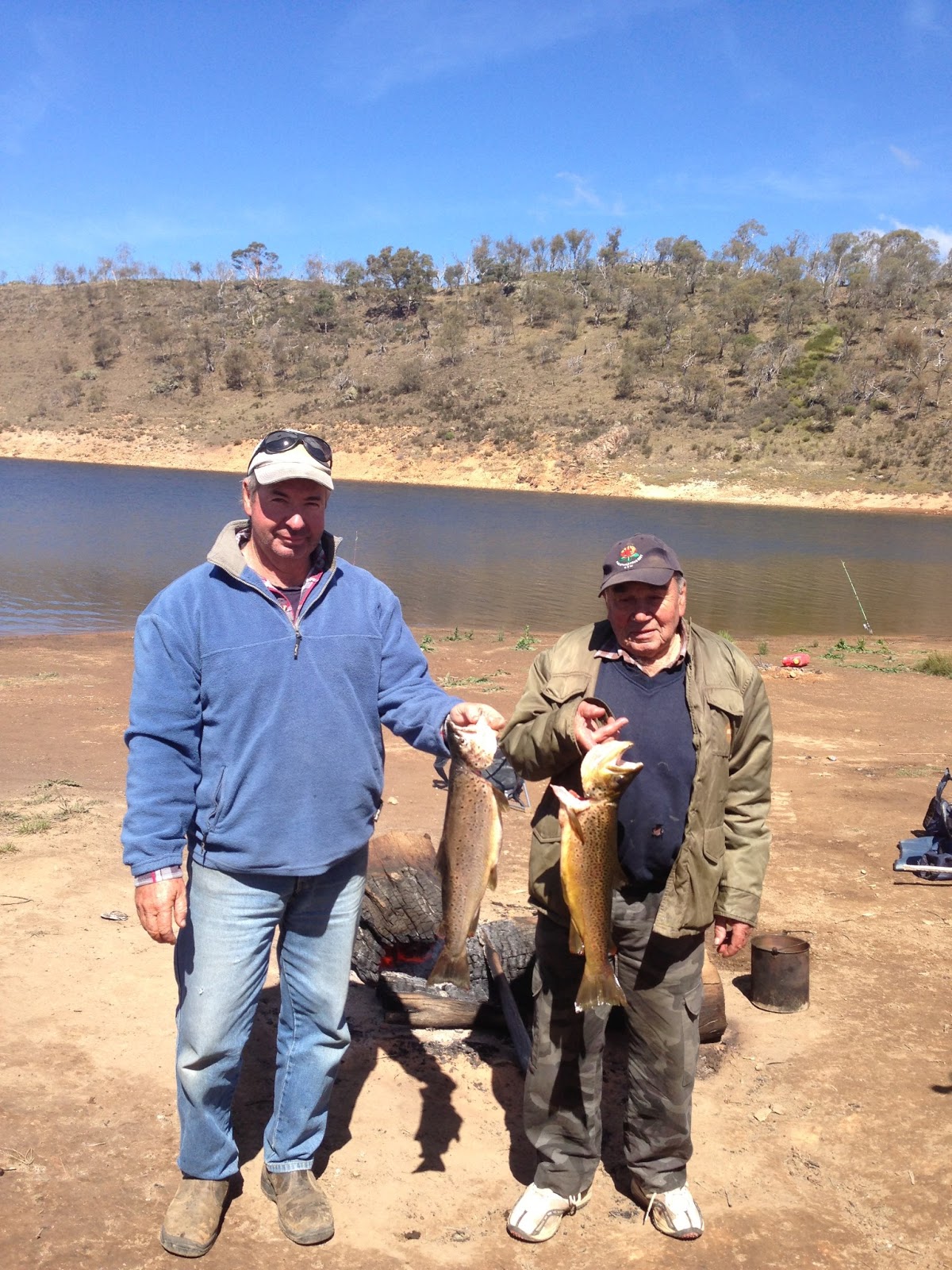 Gundagai Anglers Club Fishing Reports Tantangara Dam 23th24th March 2013