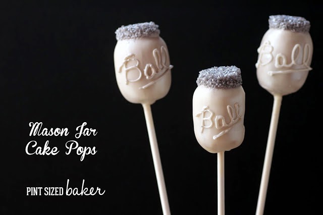 Mason Jar Cake Pops - for all your canning and crafting needs