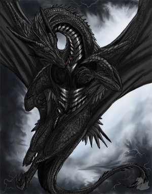 Glaurung the black dragon