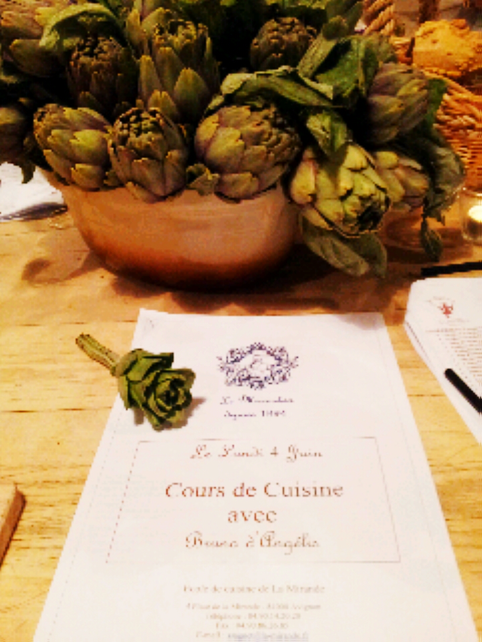 La Mirande Blog Officiel 3 Recettes Autour De L Artichaut