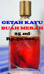 Getah kayu buah merah Obat gosok buah merah