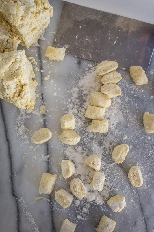 Milk and Honey Ricotta Gnocchi with Butter Toasted Walnuts and Thyme