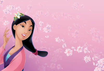 New Cartoon Doodles Free Disney Princess Mulan Desktop Wallpaper