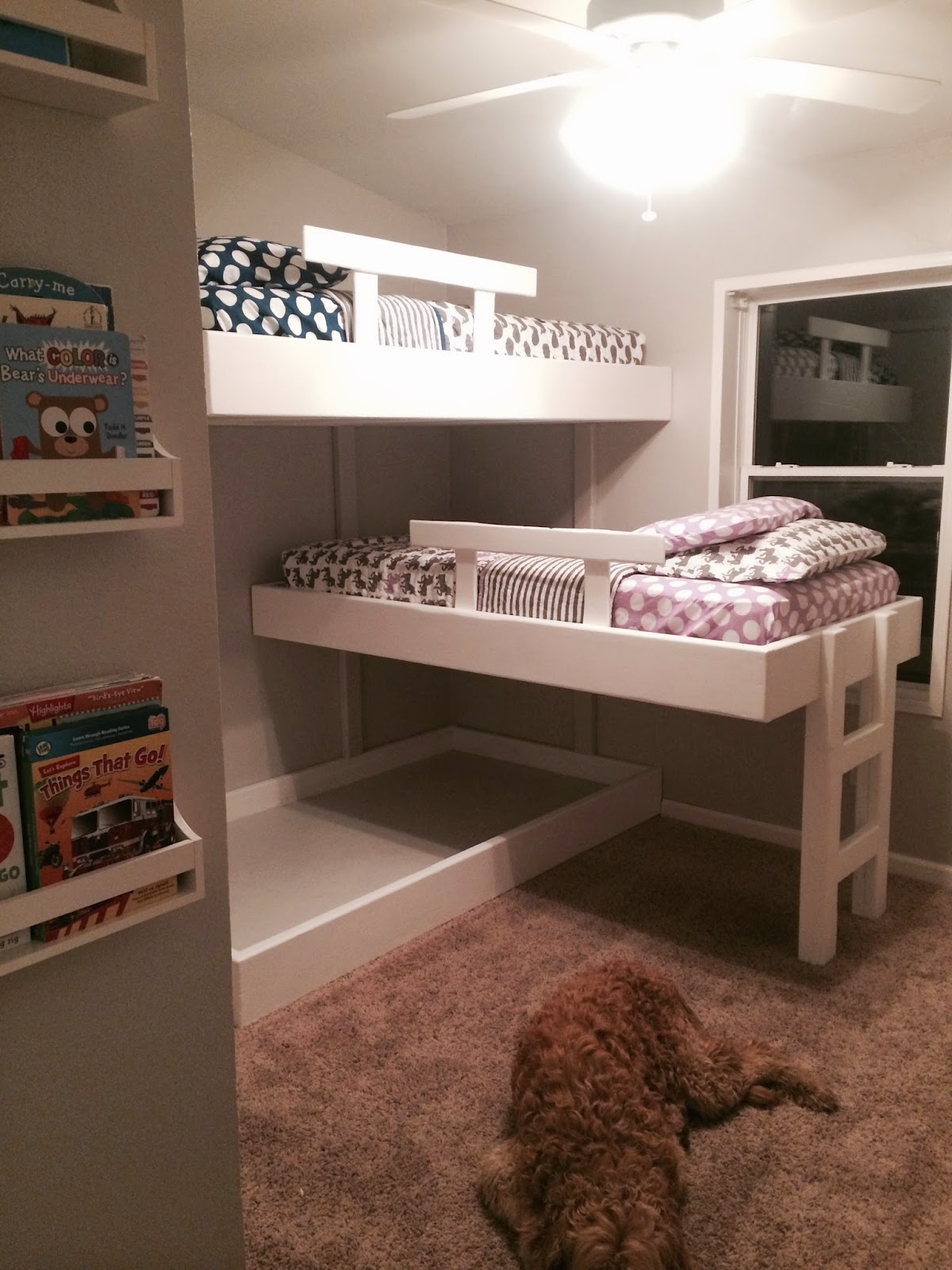 Life with Mack, Macy & Molly Triple Bunk Beds