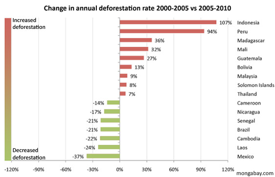 Negative human impact on the amazon rainforest image