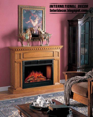 wood fireplace classic design, fireplace designs