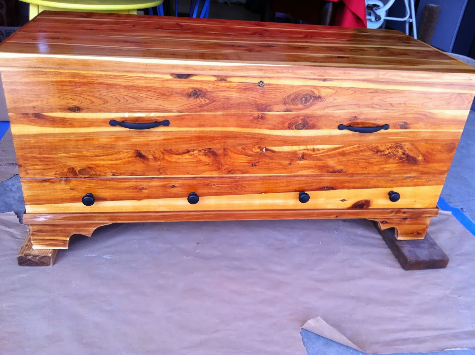 Create. Upcycle. Decorate. Organize Cedar Chest ReHab