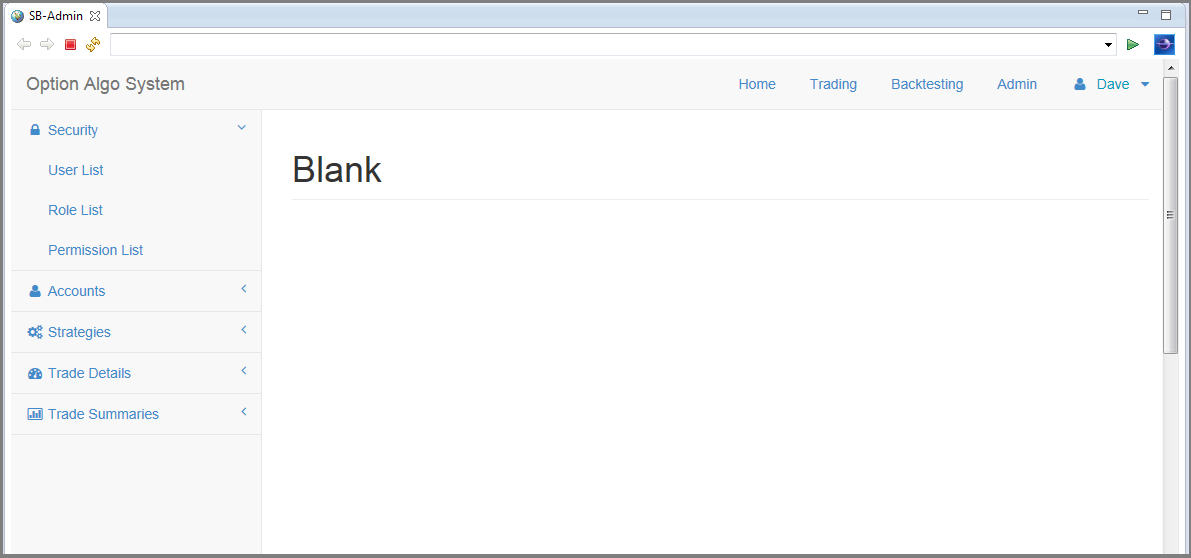 DTR Trading Spring Thymeleaf CRUD User Maintenance Part 3