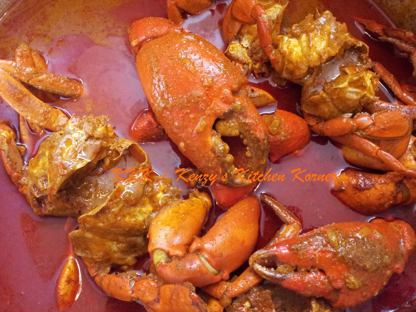 Kenzy's Kitchen Korner... Crab XecXec Crab in Coconut Curry