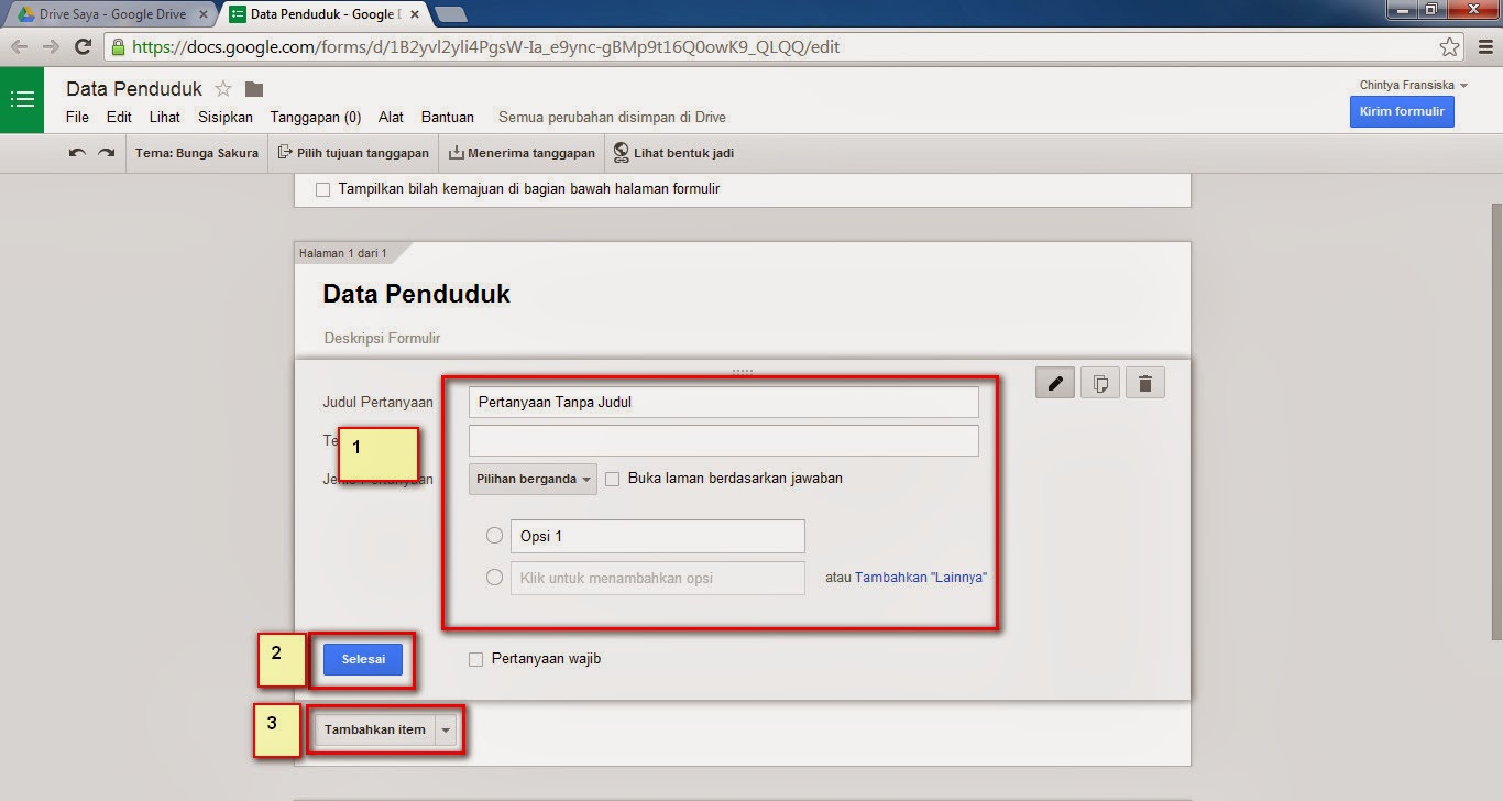 Membuat Database Di Google Drive | cara membuat form input data dan database menggunakan Membuat Database Di Google Drive | cara membuat form input data dan database menggunakan