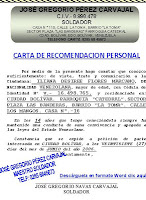 Recomendación Personal ¿Le pidieron una Carta de Recomendación personal? pues le dejo estos 8 modelos en formato word, descárguelos, reemplace datos y listo. No es que usted anda fatal, a todo aquel que pretenda abrir una cuenta bancaria se la solicitan, todo es con el cuento de combatir el lavado de dinero. Estas 8 cartas de recomendaciones personal que esta observando se ajustan y cumplen con los requerimientos de las instituciones más exigentes, esas que quieren ser más “papistas” que el papa. Esta Carta Referencia personal de fantasía no son, han sido extraídas de nuestro arch formato carta de Recomendación Personal