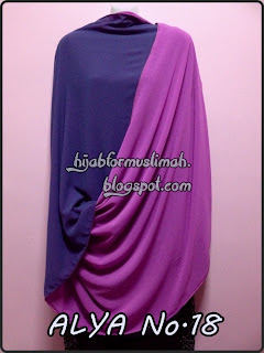 shawl chiffon dwi colour