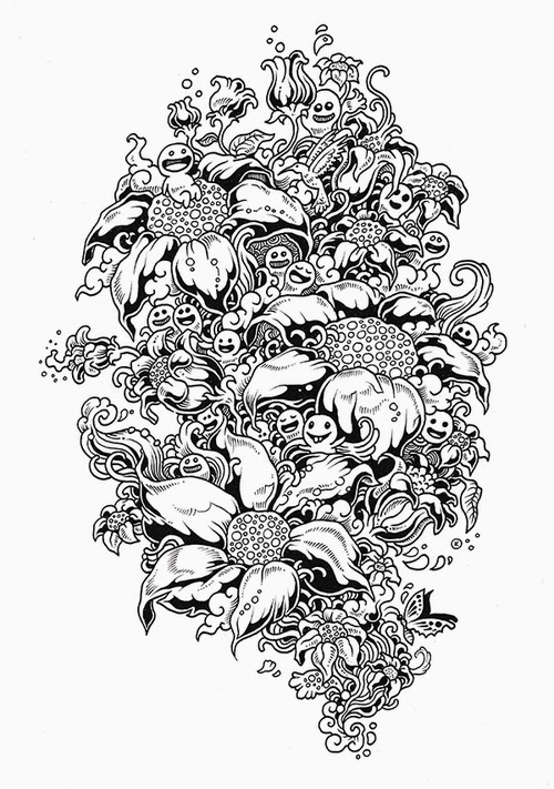 04-Filipino-Artist-Kerby-Rosanes-Doodle-Invasion-Drawings-www-designstack-co