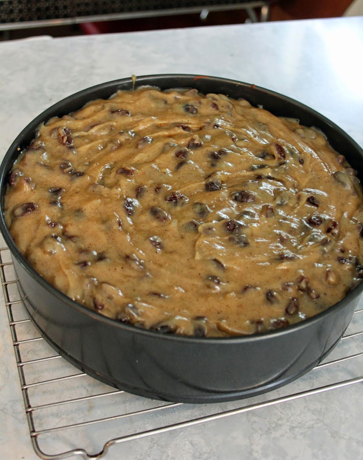 Jo and Sue Sour Cream Raisin Pie Cheesecake