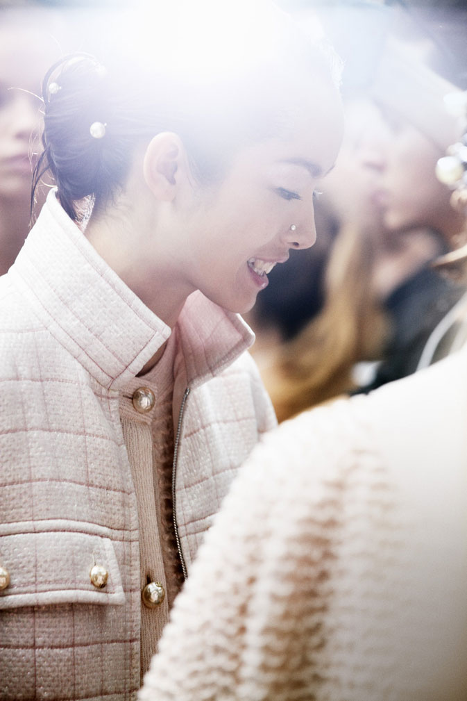 Chanel Spring Summer 2012 Ready-to-Wear Backstage