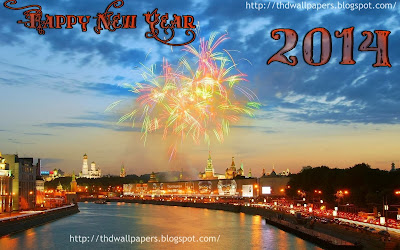 Latest Happy New Year 2014 Eve Celebrations Pictures Beautiful 2014 Fireworks HD Wallpapers