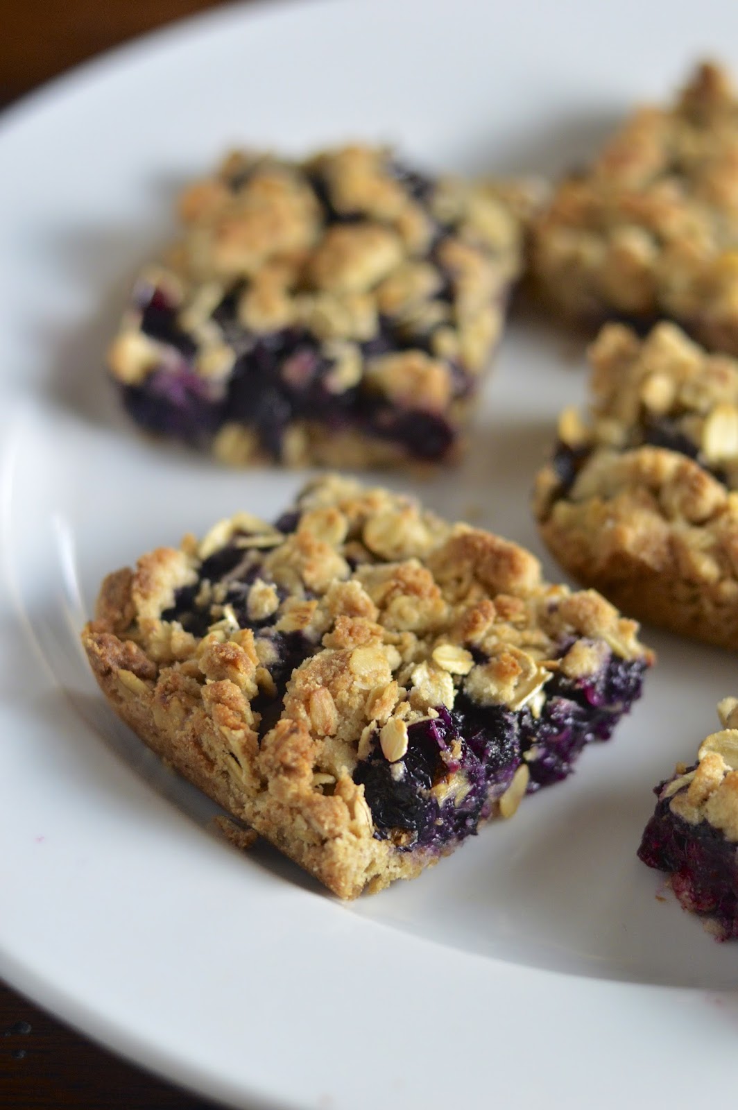Gluten Free Blueberry Crumble Bars Virtually Homemade Gluten Free