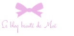 Le blog beauté de Maë