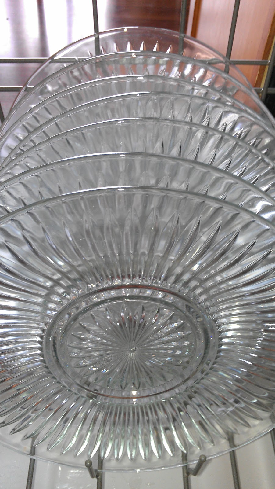 One Life to Live Dollar Store Glass Plates for Entertaining