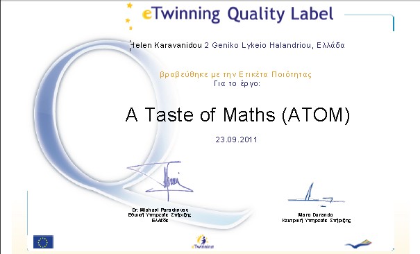 A Taste Of Maths By Ivasil Romescu Issuu