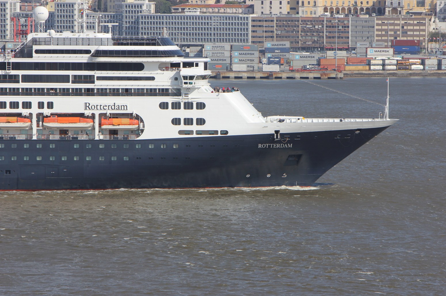Ships Photo Gallery Rotterdam Holland America Line In Service