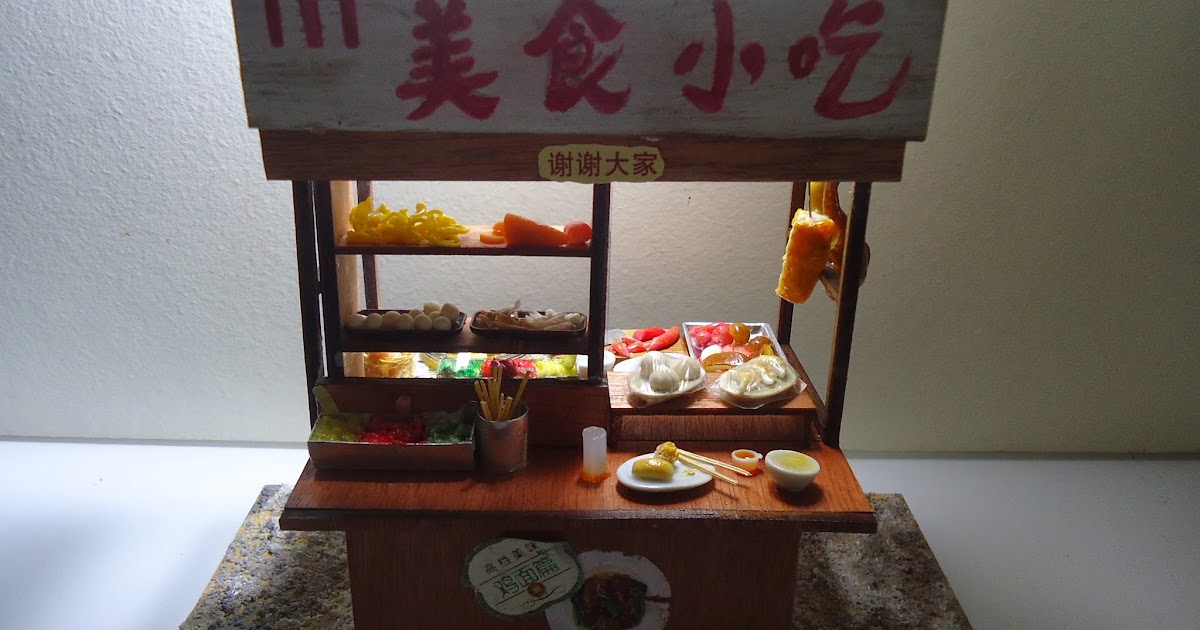 Kin's Miniature Handmade Clay Food by Kin Quek. Have Fun With