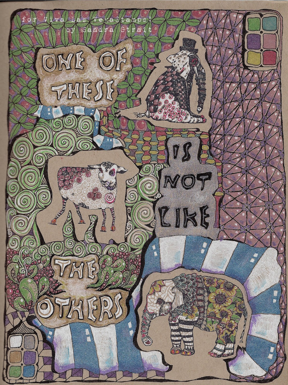 Viva Las VegaStamps! One of These Is Not Like the Others