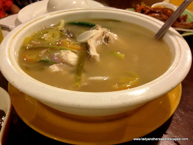 fish sinigang at Ocho Seafood and Grill Tacloban