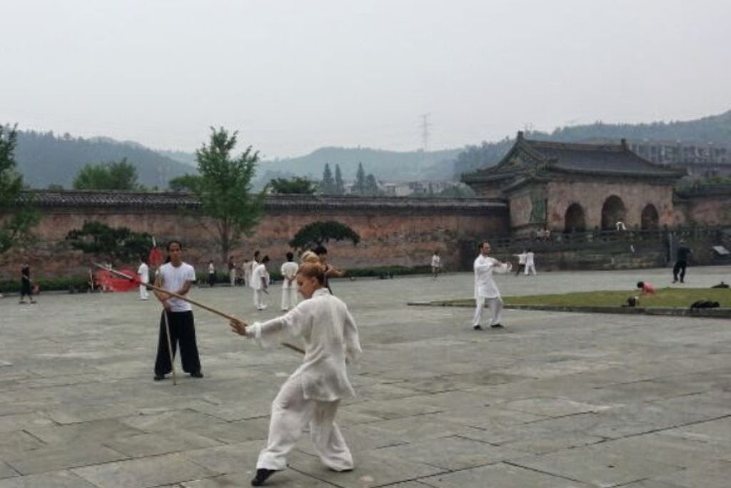 Wudang China - Shifu Paty Lee 2014 - Cursos en Wudangshan Yuan Xiu Gang