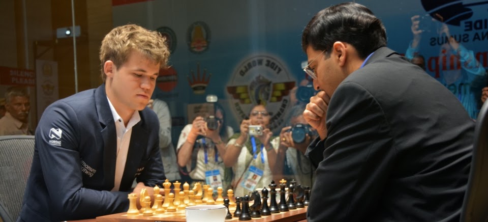 Magnus Carlsen snapped by chess photographer Maria Emelianova, who