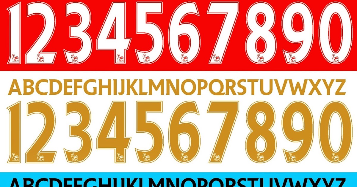Epl Numbers And Letters Epl Numbers And Letters