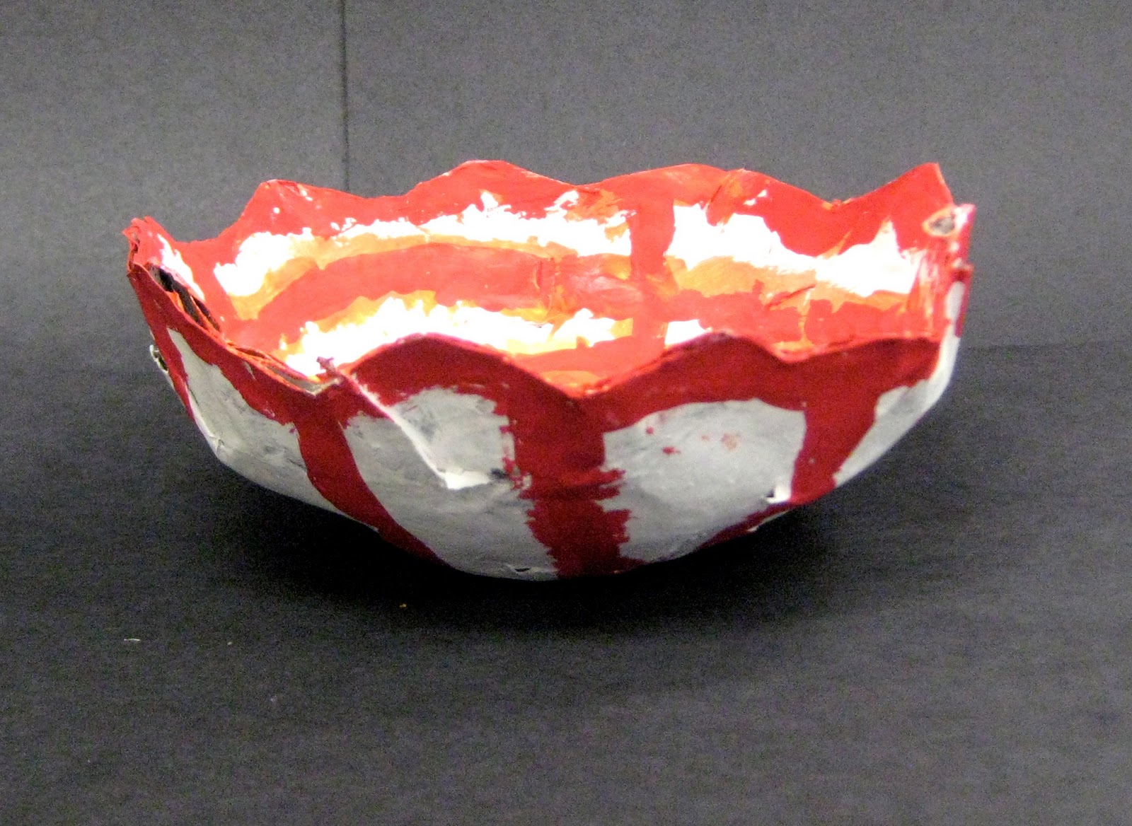 Experiments in Art Education Macchia Bowls (inspired by Dale Chihuly)