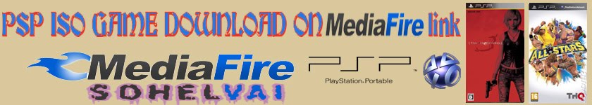 PSP ISO GAME ON Mediafire link